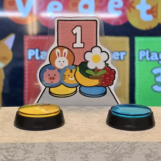 A closeup of the player controls.